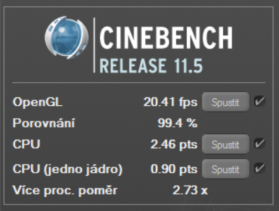Cinebench 11.5